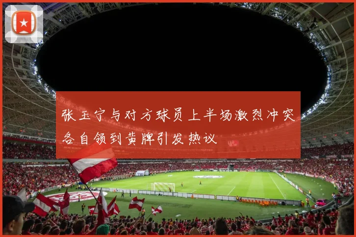 张玉宁与对方球员上半场激烈冲突各自领到黄牌引发热议