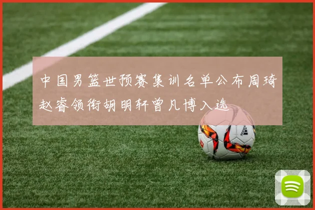 中国男篮世预赛集训名单公布周琦赵睿领衔胡明轩曾凡博入选